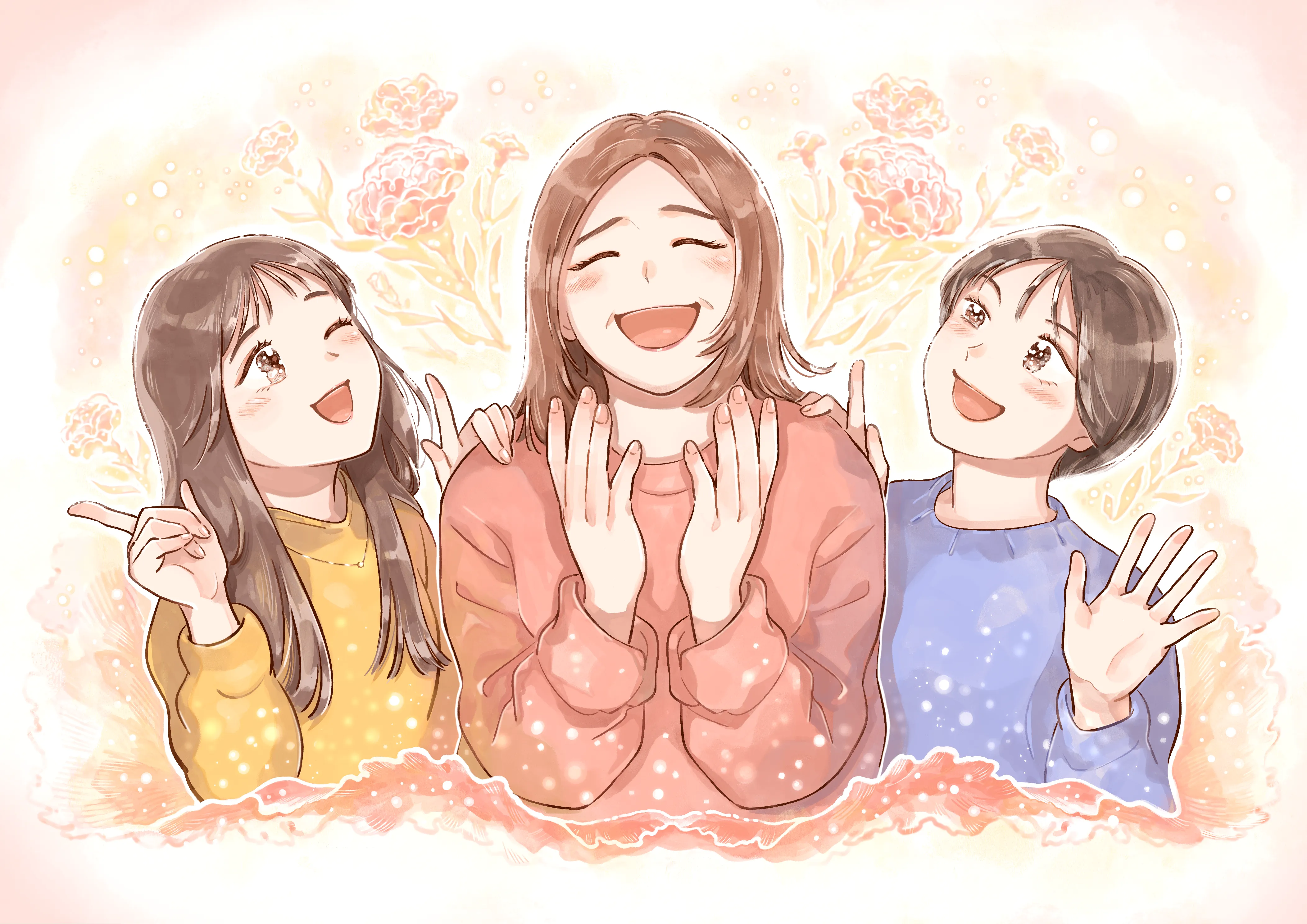 ありがとうを絵にして